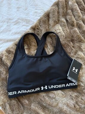 NEW Under Armour Black Racerback Sports Bra